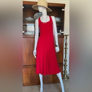 NWT LUSH Flawless Solid Dress in Red                  Size L